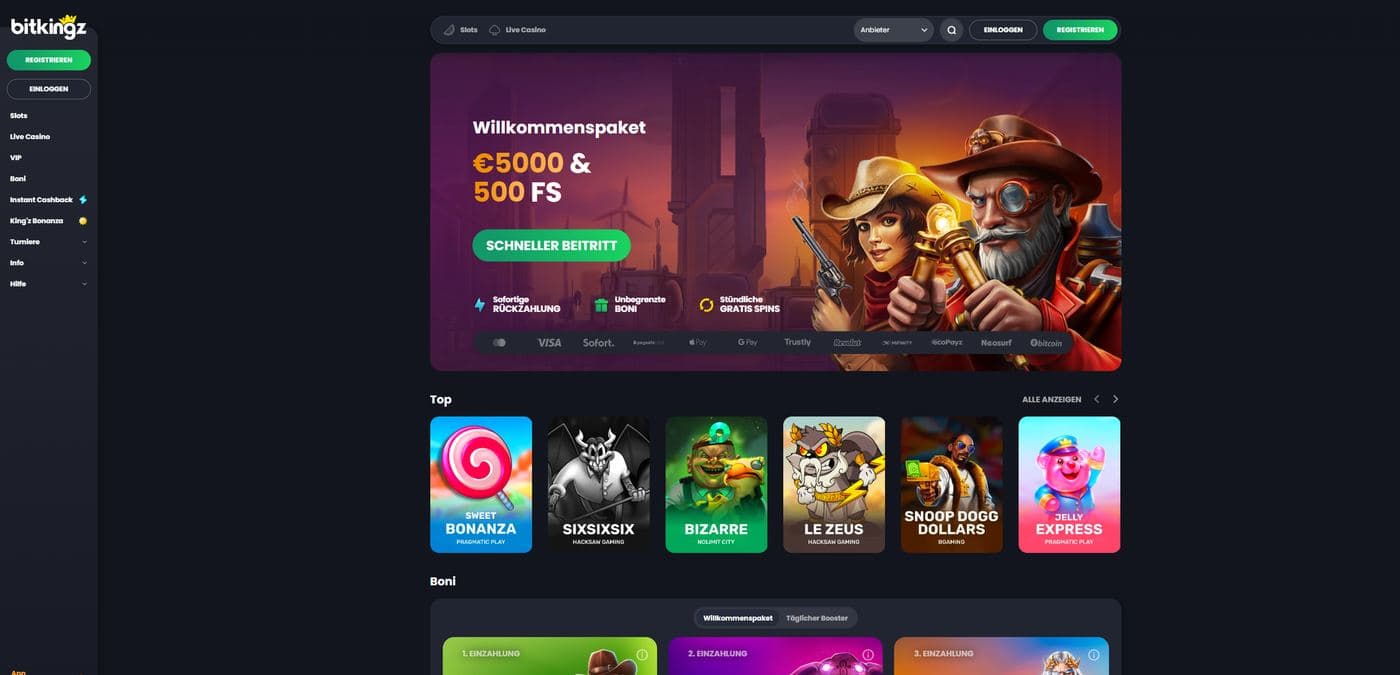 Bitkingz Casino ohne OASIS