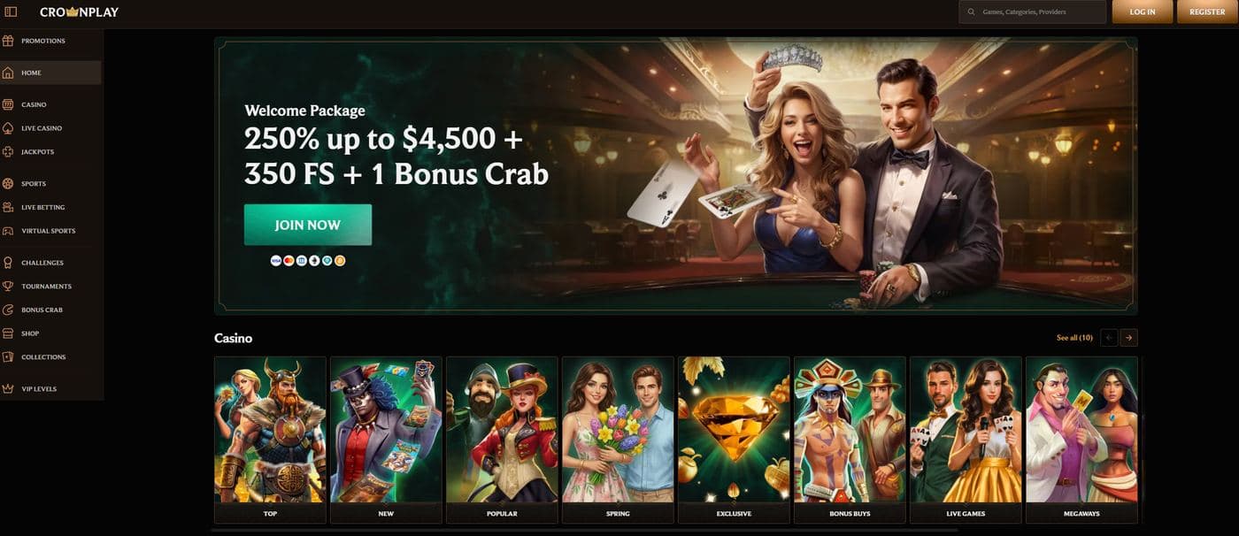 CrownPlay Casino ohne OASIS
